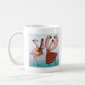 Flamingo-Flamenco-Tasse Kaffeetasse (Links)