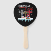 Flamingo | Flaming Bingo Funny Fächer (Rückseite)