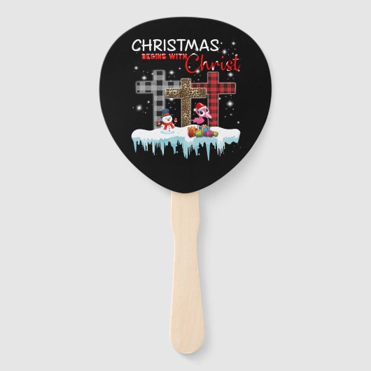 Flamingo | Flaming Bingo Funny Fächer (Rückseite)