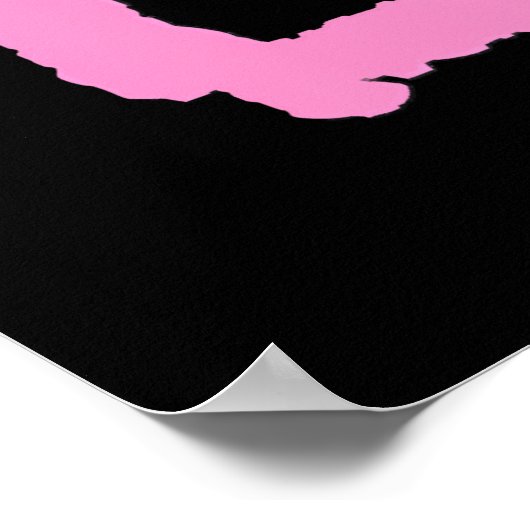 Flamingo | Flaming Bingo Funny Poster (Ecke)