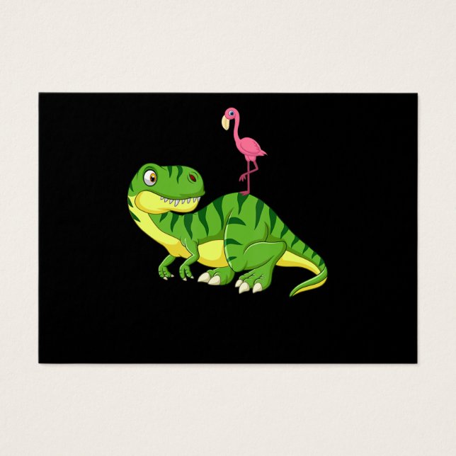 Flamingo | Flamingo Dinosaur Liebhaber (Vorderseite)