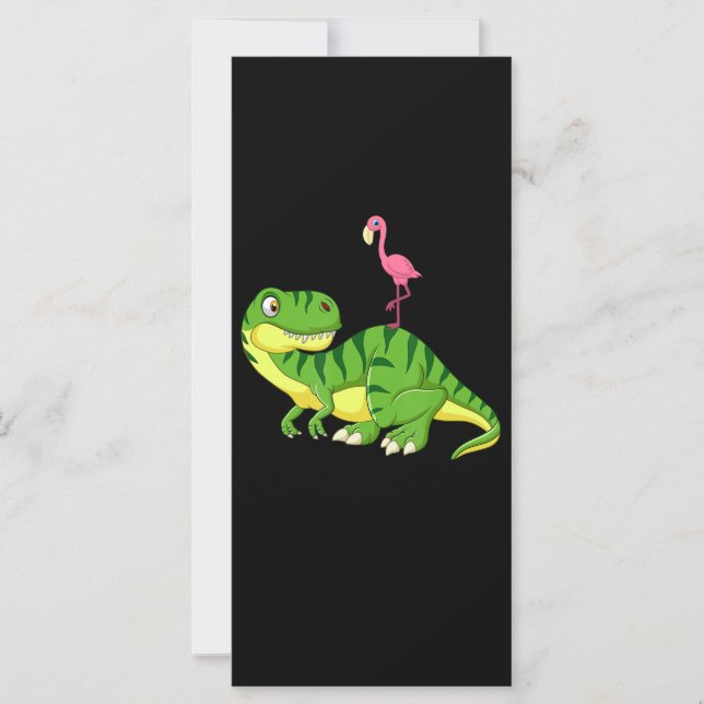 Flamingo | Flamingo Dinosaur Liebhaber (Vorderseite)