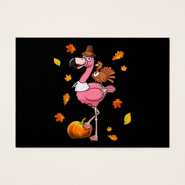 Flamingo | Flamingo Erntedank Halloween (Vorderseite)