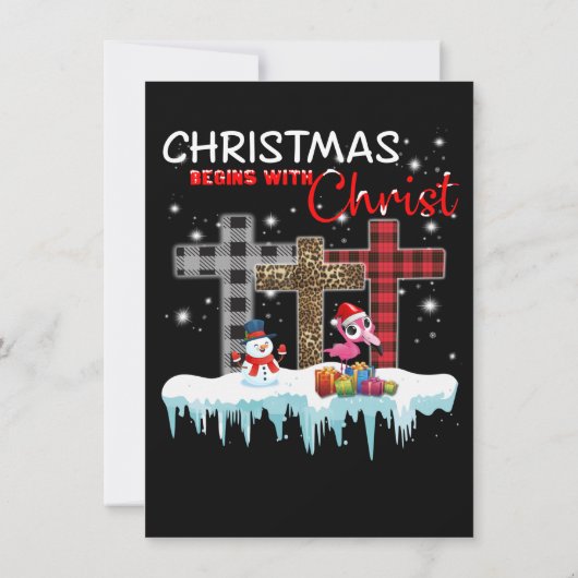 Flamingo|Flamingo Erntedank Halloween Einladung (Rückseite)