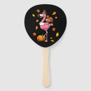 Flamingo   Flamingo Erntedank Halloween Fächer
