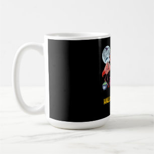 Flamingo Flamingo Erntedank Halloween Kaffeetasse