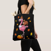 Flamingo | Flamingo Erntedank Halloween Tasche (Von Nahem)
