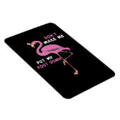 Flamingo | Flamingo mit Brille machen Sie mich nic Magnet (Rechte Seite)
