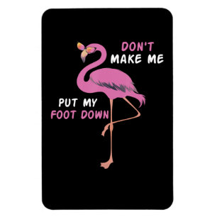 Flamingo Flamingo mit Brille machen Sie mich nic Magnet