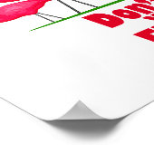 Flamingo Flamingo Poster (Ecke)