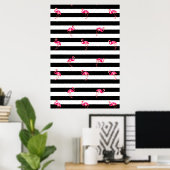 Flamingo, Flamingo-Poster, Küchenplakat, Poster (Heimbüro)