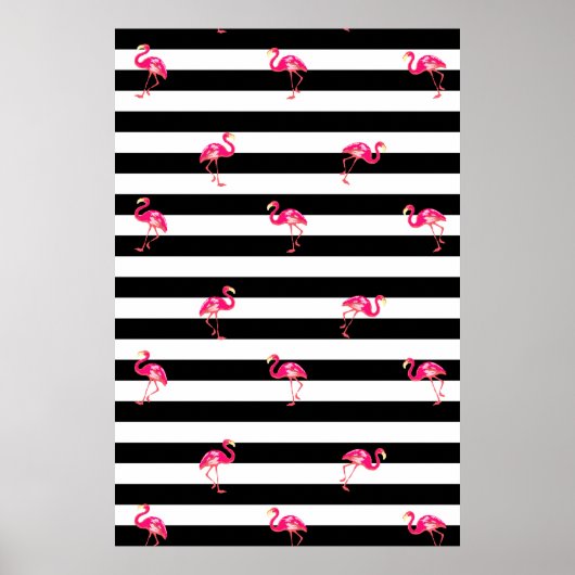 Flamingo, Flamingo-Poster, Küchenplakat, Poster (Vorne)