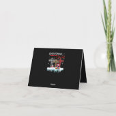 Flamingo Flamingo Skull Crew Dankeskarte (Rückseite)