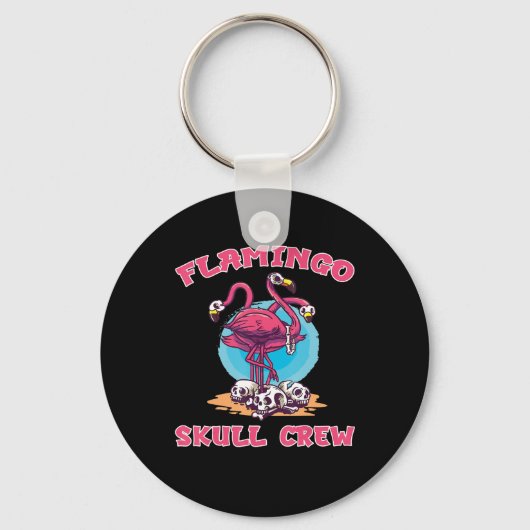 Flamingo Flamingo Skull Crew Schlüsselanhänger (Vorderseite)