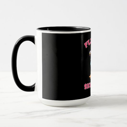 Flamingo Flamingo Skull Crew Tasse (Links)