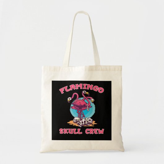 Flamingo Flamingo Skull Crew Tragetasche (Vorne)