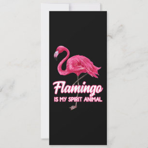 Flamingo Flamingo Spirit Animal Tropical Bird Einladung