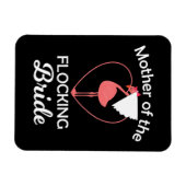 Flamingo | Flamingo Wedding Mor of Flocking Bridge Magnet (Horizontal)