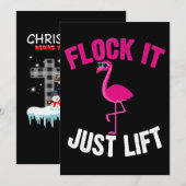 Flamingo | Flamingo Weightlift Flock Save The Date (Vorne/Hinten)