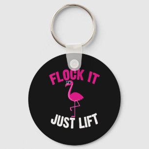 Flamingo Flamingo Weightlift Flock Schlüsselanhänger