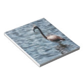 Flamingo Fledgling Watercolor Notizblock (angewinkelt)