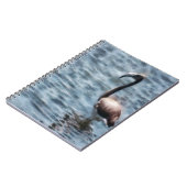 Flamingo Fledgling Watercolor Notizblock (Linke Seite)