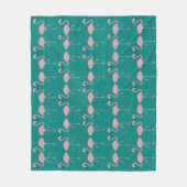 Flamingo Fleece Blanket (Vorderseite)