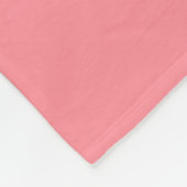 Flamingo Fleece Blanket (Ecke)