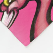 Flamingo Fleecedecke (Ecke)