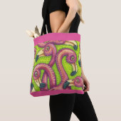 Flamingo Fling Colorful TOTE BAG Tasche (Von Nahem)