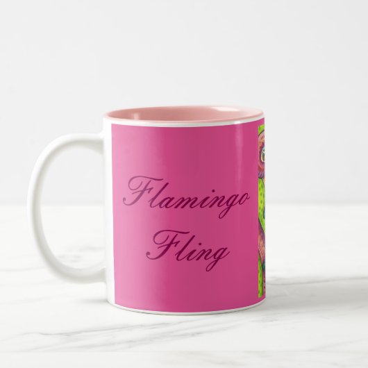 Flamingo Fling Pink TASSE (Links)