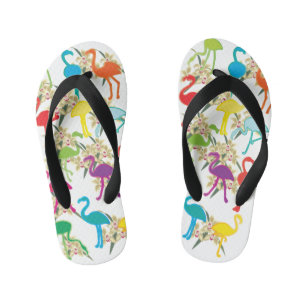 Flamingo-Flip-Flops Kinderbadesandalen