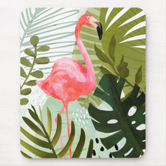 Flamingo Forest Mousepad (Vorne)