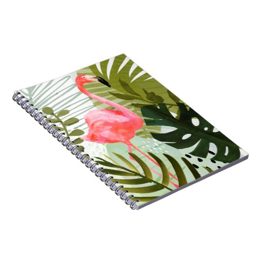 Flamingo Forest Notizblock (Rechte Seite)