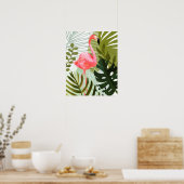 Flamingo Forest Poster (Küche)