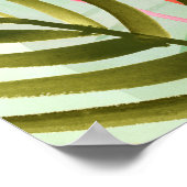 Flamingo Forest Poster (Ecke)