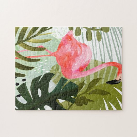 Flamingo Forest Puzzle (Horizontal)