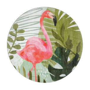 Flamingo Forest Schneidebrett