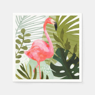 Flamingo Forest Serviette