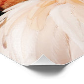 Flamingo Fotodruck (Ecke)