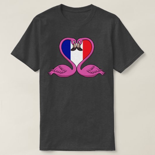 Flamingo France T-Shirt (Design vorne)