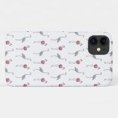 Flamingo Frenzy iPhone 11 Fall (Farbe auswählen) Case-Mate iPhone Hülle (Rückseite (Horizontal))