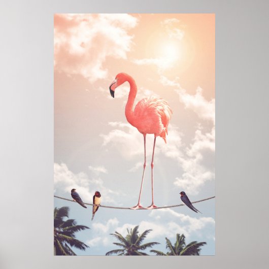 FLAMINGO & FREUNDE POSTER (Vorne)