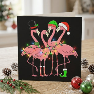 Flamingo Frohe Weihnachten Lustiges Flamingo-Fan-G