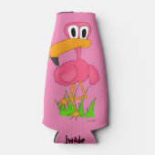 Flamingo Fun Koozie Flaschenkühler (Vorderseite)