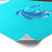 Flamingo Fun Poster (Ecke)