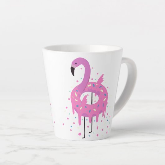 Flamingo Funny Milchtasse (Rechte Ecke)