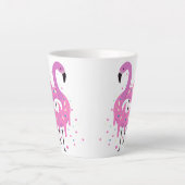 Flamingo Funny Milchtasse (Vorderseite)