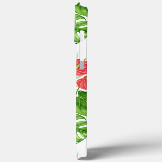 Flamingo Garden Case-Mate iPhone Hülle (Rückseite / Links)