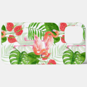 Flamingo Garden Case-Mate iPhone Hülle (Rückseite (Horizontal))